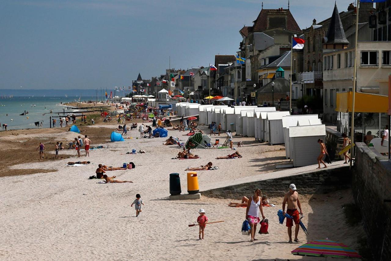 Cottage Le Cerf-volant Saint-Aubin-Sur-Mer  Esterno foto